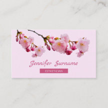 Sakura Fleur de Cerisier Rose Esthéticienne Soins 