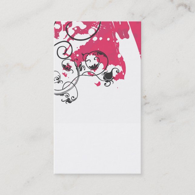 Carte de visite sale (Devant)