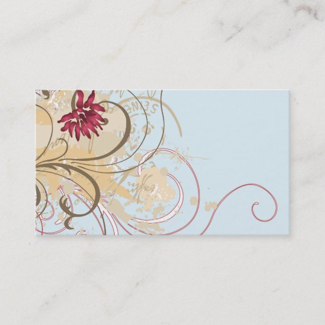 Carte de visite sale (Devant)