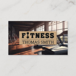 Carte De Visite Salle De Fitness   Exercice