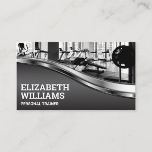 Carte De Visite Salle De Fitness   Poids tapis roulants