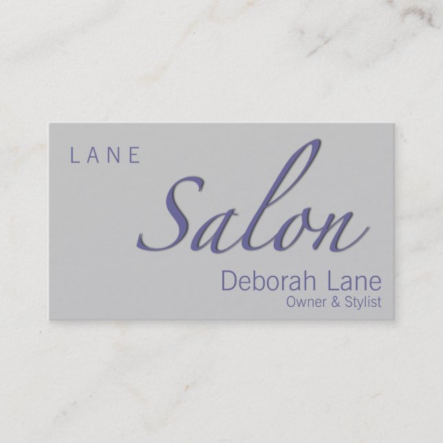Carte De Visite Salon (Devant)