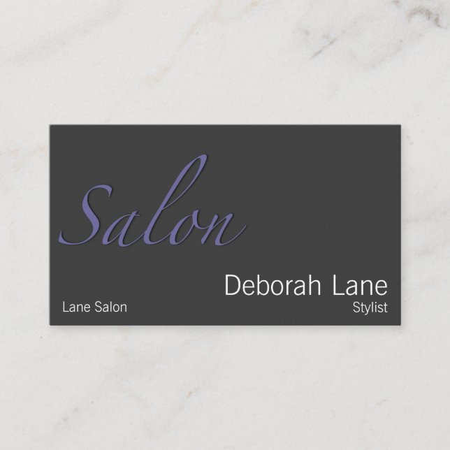 Carte De Visite Salon (Devant)