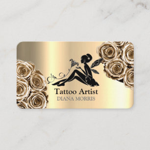 Carte De Visite Salon Artiste De Tattoo