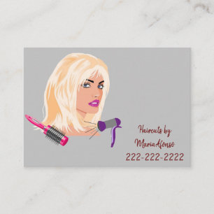 Carte de visite, Salon de beauté Cartes de visite
