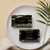 Salon de beauté Noir Blanc Or Parties scintillant