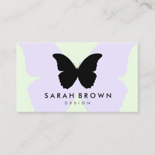 Carte De Visite Salon de beauté Papillon