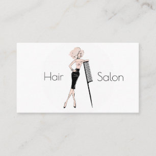 Carte De Visite Salon de coiffure