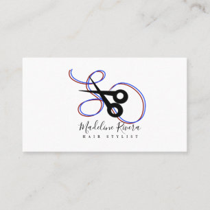 Carte De Visite Salon de coiffure Barbar minimaliste