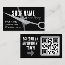 Salon de coiffure masculin noir et gris