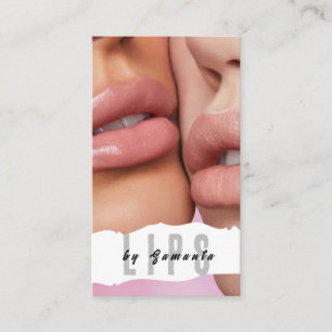 Carte de visite Salon de Microblading et Henna Lip