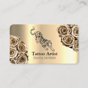 Carte De Visite Salon de tatouage