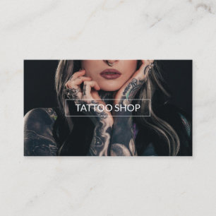 Carte De Visite Salon de tatouage