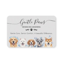 Salon de toilettage pour animaux âgés Entreprise d