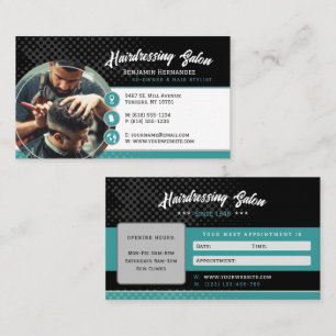 Carte De Visite Salon du coiffeur Parfait