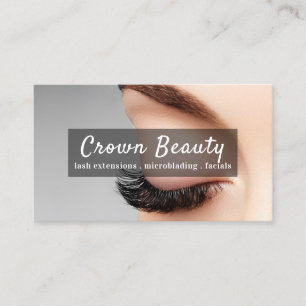 Carte De Visite Salon Microblading , Sourcils, Maquillage Permane