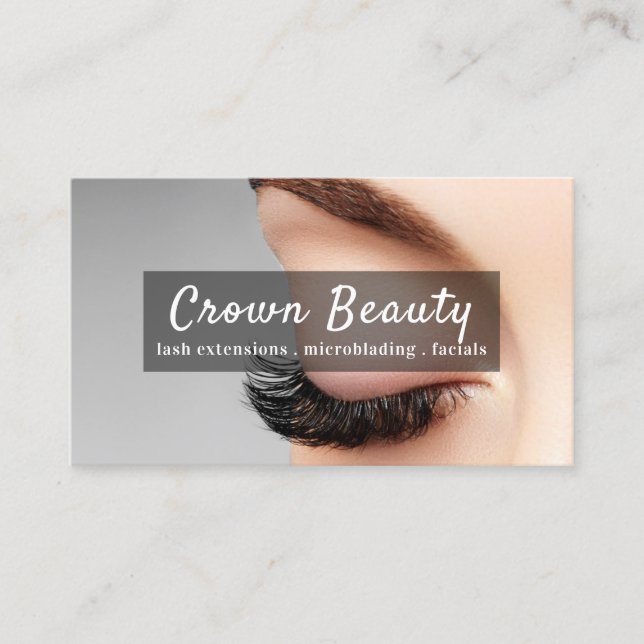 Carte De Visite Salon Microblading , Sourcils,  Maquillage Permane (Devant)