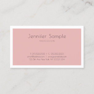 Carte De Visite Salon moderne design élégant et créatif