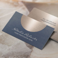 Salon Vintage moderne Gold Circle & Spa Marine Blu