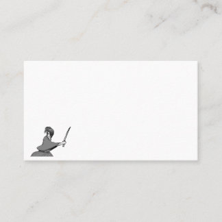 Carte De Visite samurai manga boy bushido japan
