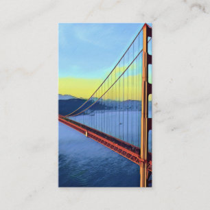 Carte De Visite San Francisco - GOLDEN GATE - Bridge