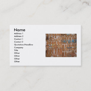Carte de visite sandales