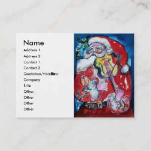 CARTE DE VISITE SANTA CLAUS