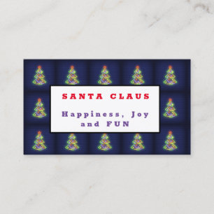 Carte De Visite Santa Claus