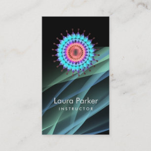 Carte De Visite Santé florale simple de logo élégant de Lotus