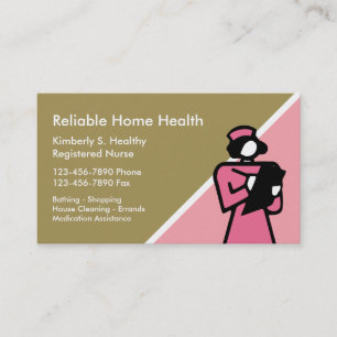 Carte De Visite Santé Médicale à Domicile