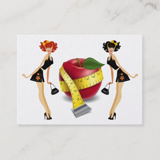 Carte De Visite Santé / Spa / Salle de sport / Gestion du poids (Devant)