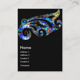 Carte De Visite SAPHIRE ÉPHÉRIQUE Beauté, Salon, Spa, Artiste maqu