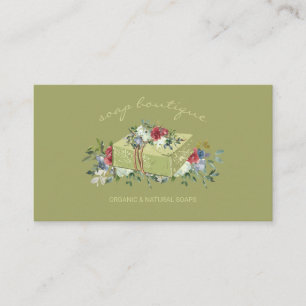 Carte De Visite Savon Vert Naturel