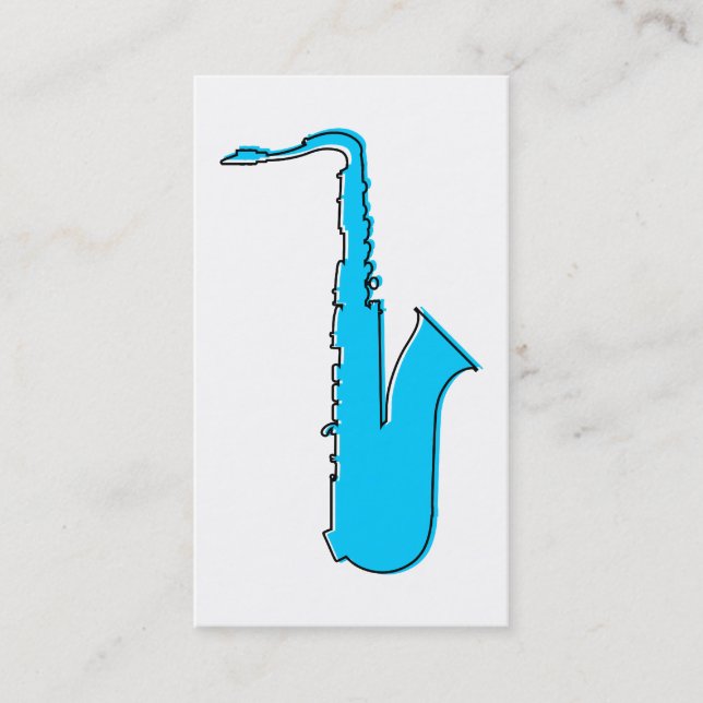 Carte De Visite saxophone d'oddRex (Devant)