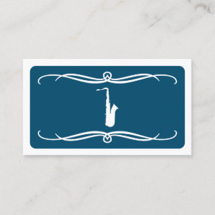 carte de visite saxophone mod (personnalisable en