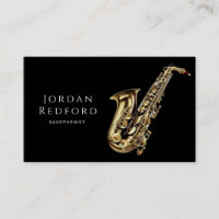 Saxophoniste musicien enseignant de musique Noir
