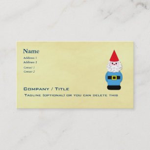 Carte De Visite Scandinave Troll ou gnome