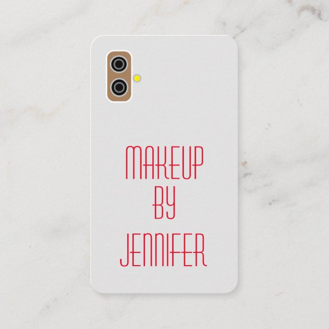 Carte De Visite Scannable Médias sociaux Grille photo Code QR mode (Dos)