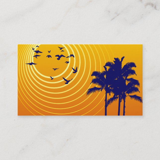 Carte De Visite scène estivale (Devant)