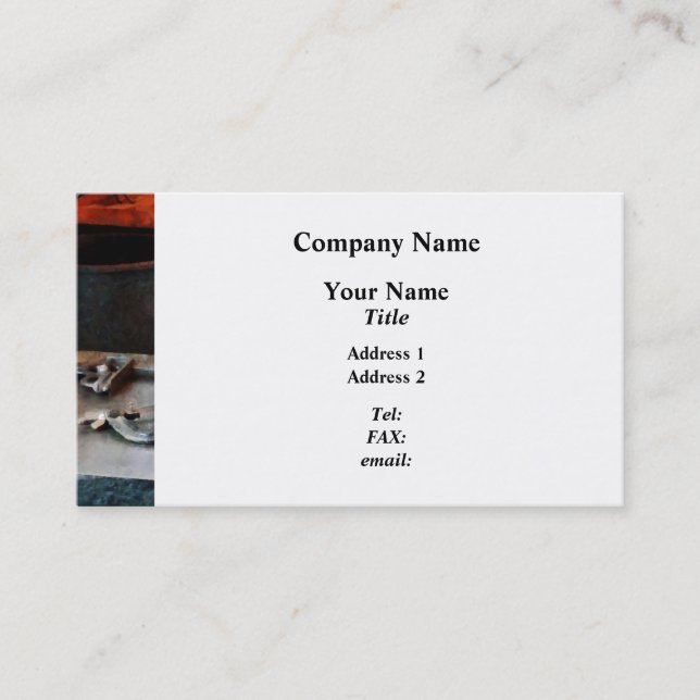 Carte De Visite Scie à métaux (Devant)