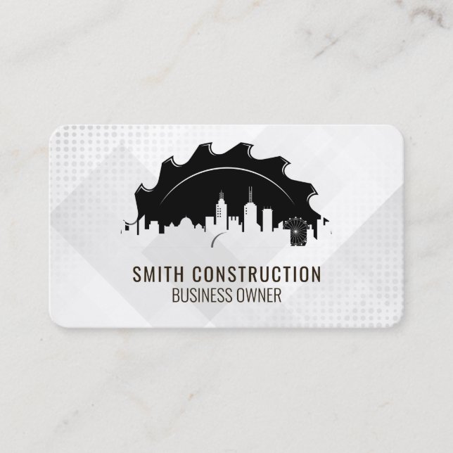 Carte De Visite Scie | Outils de constructeur | Rénovation de mais (Devant)