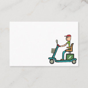 Carte De Visite Scooter de mobilité