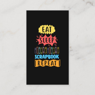 Carte De Visite Scrapbooking Humour Drôle Crafty Lover