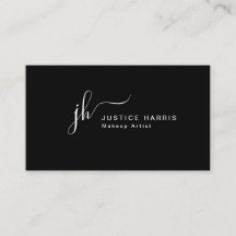 Script élégant Monogramme Moderne Cuisine Professi