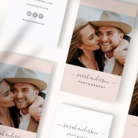 Script Moderne de typographie Photographe Blush ro
