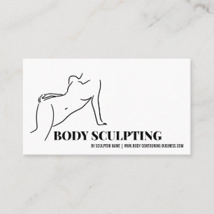 Carte De Visite Sculpture corporelle contournement spa simple