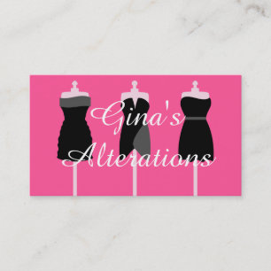 Carte De Visite Seamstress Alterations Costume Designer Mode
