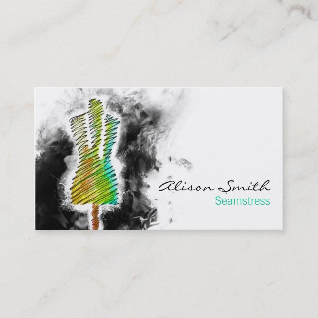 Carte De Visite Seamstress business card (Devant)