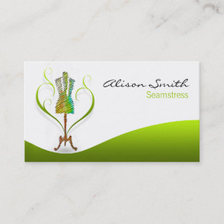 Carte De Visite Seamstress business card