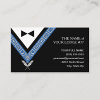 Secrétaire maçonnique Freemason Officier Bijoux